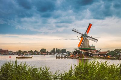 De Zaanse Schans in Zaandam, just north of Amsterdam