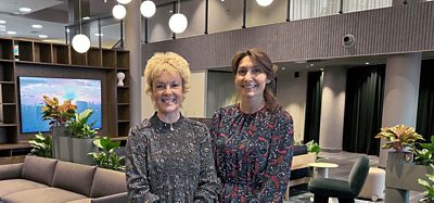 Dorna Eriksson Shafiei, vice president talent management and Cecilia Sandberg, senior vice president chief human resources officer