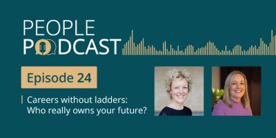People Podcast banner for episode 24 featuring Cecilia Sandberg and Jessica Clarke