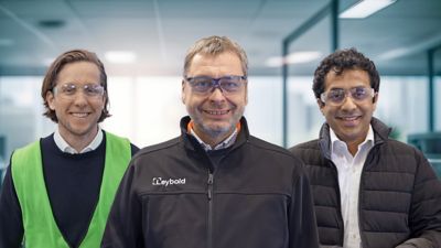 Peter Wallenberg Award 2024 winners - Bharat Mhatre, Thomas Palten and Alexander Richardson