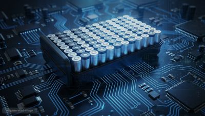 Image of a battery used in humanoid robots