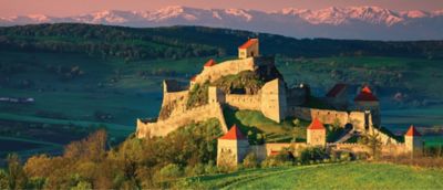 Cetatea Rupea, fortificație medievală din Transilvania, România.