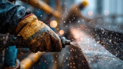 Sandblasting application