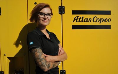 Sara Surakka, Sales Engineer at Atlas Copco Power Technique Nordic