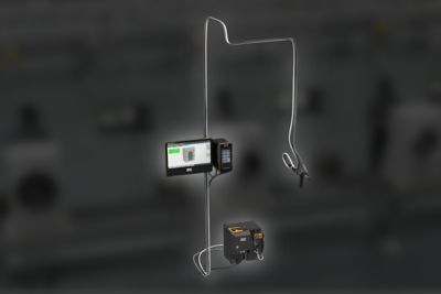 Schraubenzufuhrsystem mit Display, Handstück und Steuergerät