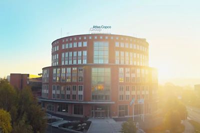 Atlas Copco Groups huvudbyggnad i Sickla, Nacka.