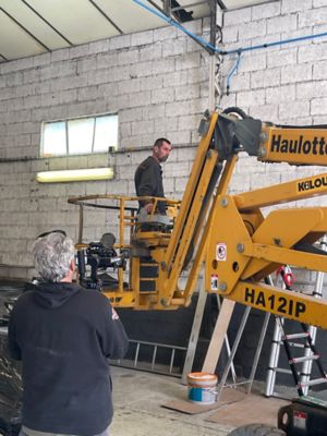Image du tournage SOS garage 