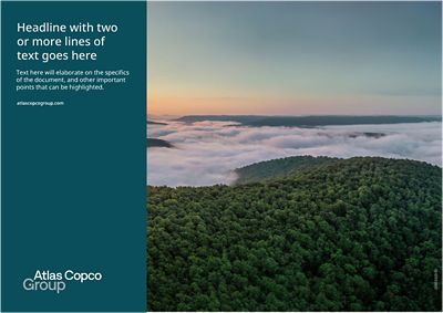 Text-light option for poster with text box to the left (landscape format).