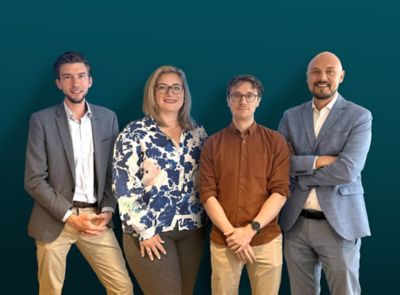 Teamet bakom det vinnande PPA-projektet.