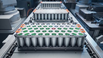 thermal hotspot on a battery pack for a car