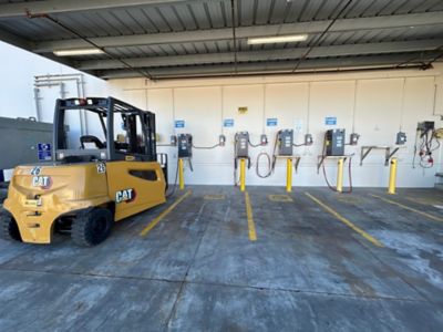 Electric Forklift Fleet at Atlas Copco Mafi-Trench Company