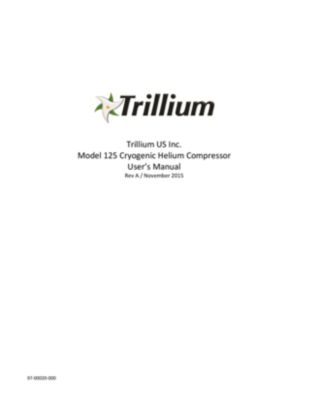 trillium-m125-helium-compressor-manual