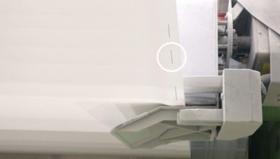 Unwind Control System Laser Marker