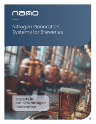 Nitrogen Generation for Breweries brochures for US  & Canada