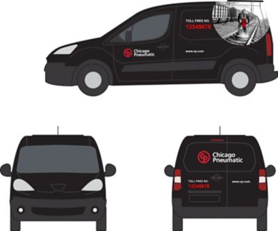 Vehicle branding example.