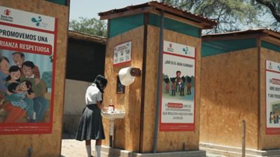 The Water for All initiative significantly strengthened WASH conditions in schools and surrounding communities in the Piura district.