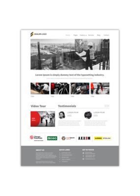 Web page example.