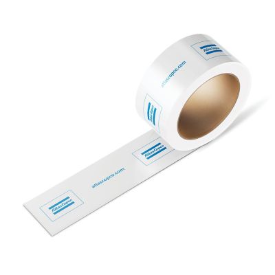 Atlas Copco packaging branding