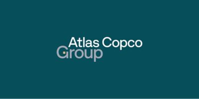 Teal option for Atlas Copco Group logotype