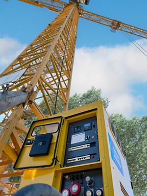 Zenergize ZBP construction application with crane 1